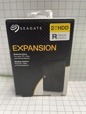 Brand NEW - Seagate Expansion 2 TB Portable Hard Drive - STKM2000400 -Brand NEW - Image 1 of 3
