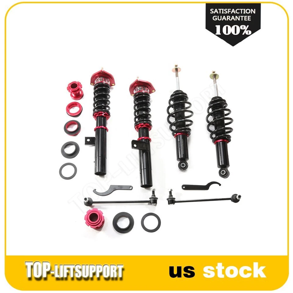 Para Volkswagen GTI Golf MK5 2003-2009 Coilover Amortiguadores Puntales Kits Altura Ajustable Foto 1 de 4