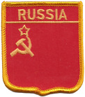 USSR Soviet Union Russia Hammer and Sickle Flag Embroidered Patch Badge