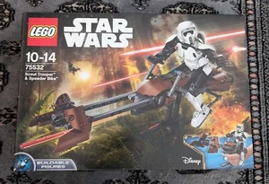 LEGO Star Wars: Scout Trooper & Speeder Bike (75532) Brand New In Sealed Box - Picture 1 of 7