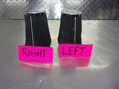 561 A TRIUMPH BONNEVILLE AMERICA 800 2002 RECAMBIO R&L FILTRO DE AIRE K&N DOS Foto 1 de 4