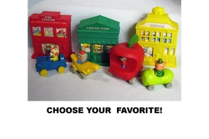 McDonald's 1995 Vintage Busy World of Richard Scarry Toys-Choose Your Favorite! - Picture 1 of 8