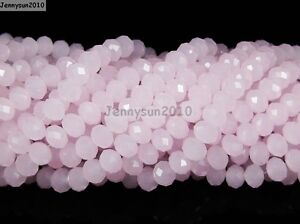 Czech Crystal 2mm x 3mm Faceted Rondelle Loose Beads For Bracelet Necklace Craft