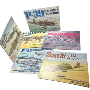 Geschwader/Signalbücher - Konvolut 6 Flugzeuge US Jagdgruppe Einheiten im Zweiten Weltkrieg, sehr guter Zustand + - Bild 1 von 7