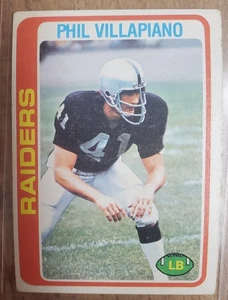 1978 Topps Phil Villapiano #149 - Oakland Raiders - Bild 1 von 2