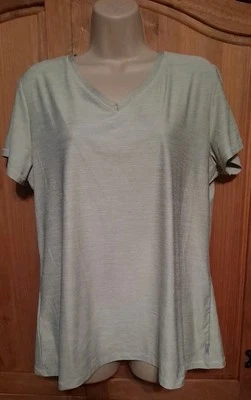 Camiseta para mujer Eddie Bauer FreeDry Performance cuello en V XLarge elástica activa al aire libre Foto 1 de 4