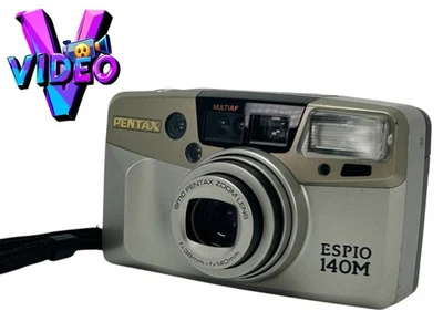 [Exc+5 w/ Strap] Pentax Espio 140M 35mm Point Shoot Film Camera From JAPAN - Image 1 of 4