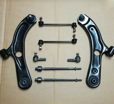 For Suzuki Swift 05-10 Front Suspension Arms Links Track Rod Ends & Inner Rod - Image 1 of 3