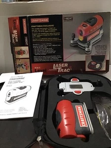 Craftsman 4-in-1 Level with Laser  Trac w/ carry case - Picture 1 of 5