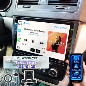 4+64GB Android 15 DSP Autoradio Carplay GPS FM Für Skoda Yeti 5L 2009-2017 +KAM - Bild 1 von 17
