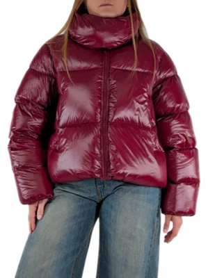 Vicolo piumino trapuntato donna bordeaux - Immagine 1 di 2