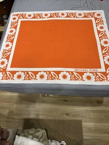 Vintage Michael Kors Hawaii Scarf Bathing Suit Wrap 52” x 43” - Picture 1 of 5