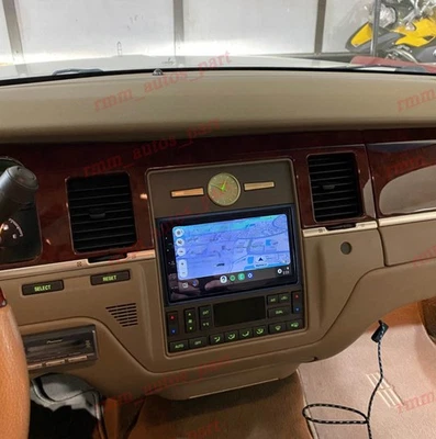 For Lincoln Town Car 2003-2011 7" Apple Carplay Android Car Radio FM AM GPS - Image 1 of 4