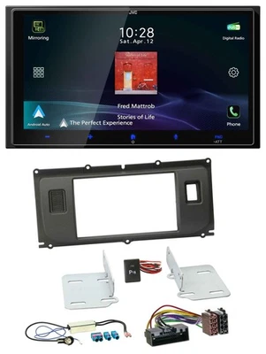 JVC USB Bluetooth 2DIN DAB MP3 Autoradio für Land Rover Evoque ab 2011 - Bild 1 von 4
