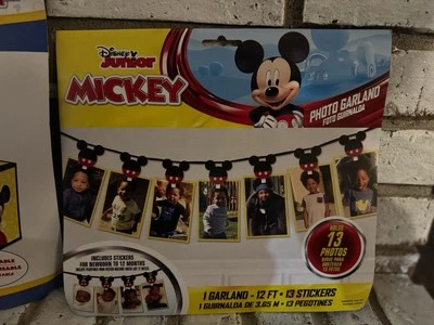 Новый Disney Junior 12' Микки Маус фото Garland держит 13 фотографий - Изображение 1 из 3