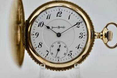 Reloj Bolsillo Raro Illinois Sangamo Variante 23 Joyas 16s Hunter A++ Funcionando  Foto 1 de 4