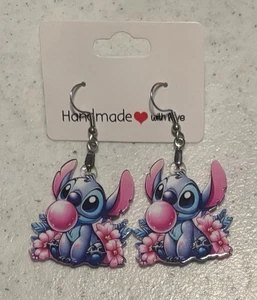 Disney Stitch Earrings - Picture 1 of 4