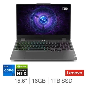 Lenovo Gaming Laptop ILOQ 15IAX9, Intel Core i7, 16GB RAM, 1TB SSD, RTX 4060 VAT - Picture 1 of 20