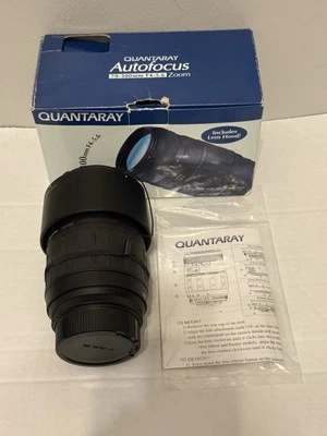 Quantaray Nikon/Sony/Minolta AF 70-300mm F4-5.6 Autofocus Zoom Macro Zoom Lens - Image 1 of 4