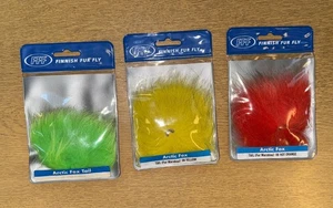 FFF ARTIC FOX TAIL X 3 - Picture 1 of 1