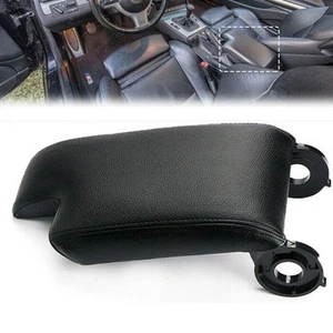 Lid Armrest Center Console Accessories Arm Rest Cover Armrest Black 1pcs - Picture 1 of 12
