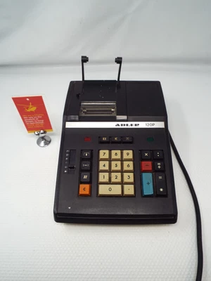 Vintage Adler 120P Printing Calculator 1970's Working                       JL4e - Image 1 of 4