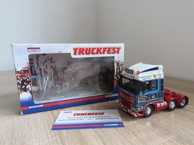 Corgi Truckfest CC13220 DAF XF Space Cab Robert Laidlow 1:50 Diecast Model Lorry - Image 1 of 4