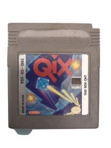 Qix Nintendo Game Boy Original Good cond cartridge authentic - Picture 1 of 2