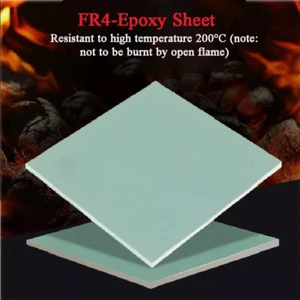 Thickness 3mm-5mm 200 ℃ Glass Fiber FR4 Epoxy Glass Board Plate Fiberglass Sheet - Picture 1 of 12