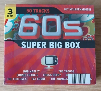 60s Super Big Box (3 CD Box Set - 50 Tracks) BRAND NEW SEALED 603877893920 - Image 1 of 2