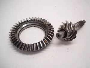 JUEGO DE ENGRANAJES DE PIÑÓN Y ANILLO FESTONEADO LIGERO NASCAR FORD 9" GLEASON 3.64 EDM 63 - Imagen 1 de 12