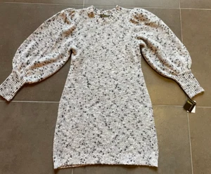 Melonie T Long Balloon Sleeve Sweater Dress Medium – NWT - Picture 1 of 2