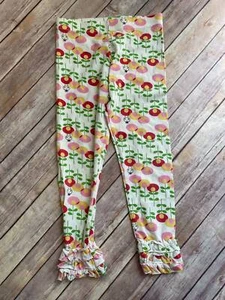 Matilda Jane size 10 Hammond Happy leggings Birds and Flowers 1/2 EUC B12 - Picture 1 of 2