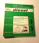 Revue Technique Diesel N° 58 D - 1972 -  Camions Volvo,   fiches Caterpillar...