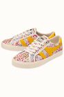 NEW Gola x Cath Kidston Limited Edition Mark Cox Ditsy Trainers Yellow UK 5 38