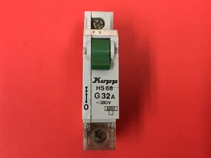KOPP - HS68 - G 32A - Circuit Breaker 1 Pole - Picture 1 of 3