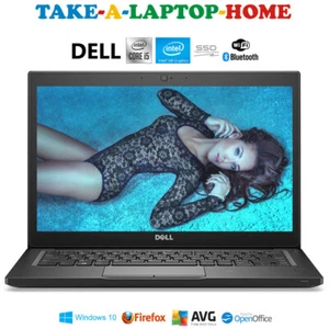 Dell Latitude SSD Laptop Fast i5 3.0GHz Windows10 Pro Office WiFi - Light Weight - Picture 1 of 10