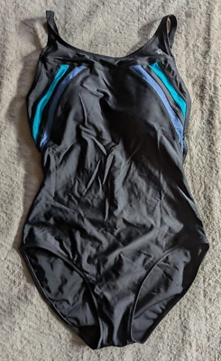 Traje de baño de una pieza AQUA SPHERE para mujer 38/12 azul negro Foto 1 de 4