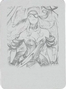 2019 Cryptozoic DC Comics Bombshells Series 3 Black Printing Plate 45 Ravager - Picture 1 of 1