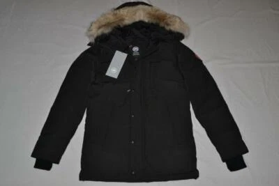 AUTHENTIC CANADA GOOSE MEN'S CARSON DOWN PARKA BLACK ALL SIZES  BRAND NEW - Image 1 of 4