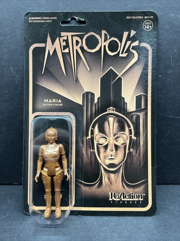 Super7 | Reaction | Metropolis | Maria | 3.75" Action Figure Cover