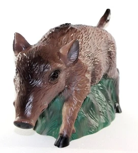 Deko Figur Tierfigur Wildschwein Frischling stehend aus Kunststoff H 24 cm - Bild 1 von 6