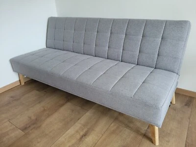 Schlafsofa Caribe, Hellgrau, Breite 180 cm - Bild 1 von 3