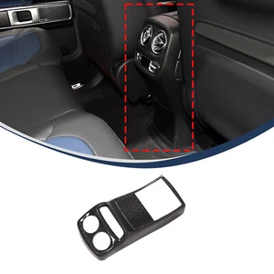 Rear Air Condition Outlet Frame Trim For Benz G-Class 2019-2022 Honeycomb Carbon - Picture 1 of 6