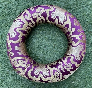 Singing Bowl Cushion-Donut Shape-24 cm-Large-FREE POSTAGE - Bild 1 von 11