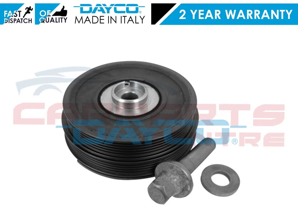 CONJUNTO DE POLIA DE VIRABREQUIM LHG100750KIT PARA ROVER 75 RJ 2.0 CDT CDTI 99-05 DAYCO - Imagem 1 de 1