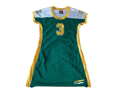 Vintage Women’s Reebok Allen Iverson Green Jersey Dress Large 76ers - Image 1 of 4