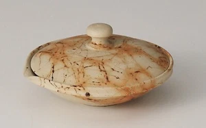 Japanese Teapot Beige Mogake Kyusu 50ml Y34 by Yoshiki Tokoname ware Pottery - Picture 1 of 5