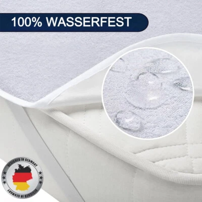 CELESTA Matratzenschoner Wasserdicht Waschbar Matratzenauflage Frottee Matratzentopper