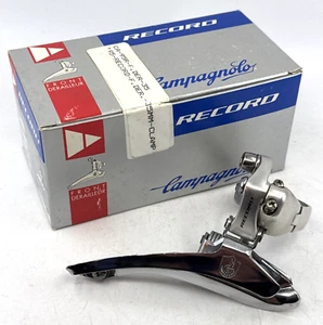 NOS Vintage CA-95R-F Campagnolo RECORD 9spd 35mm Clamp-On Front Derailleur - Picture 1 of 4